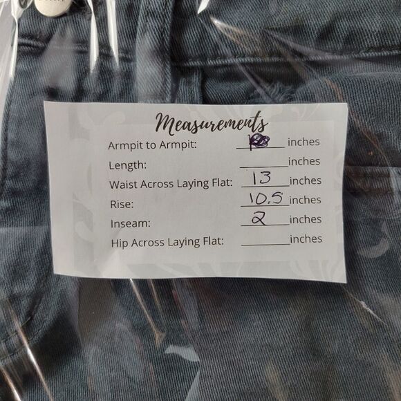 Pink Victoria's Secret Denim Shorts. Black 4#023 - Picture 6 of 14